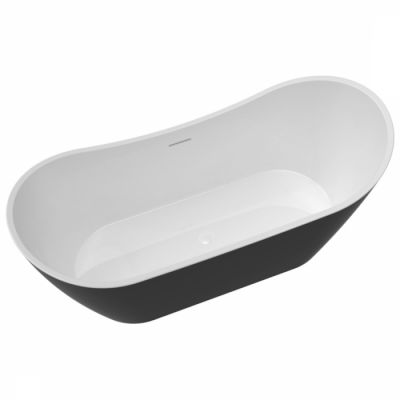 Ванна отдельностоящая акриловая Delice Provanse 170х80 черная матовая DLR440102Bk фото в интернет-магазине Русалия