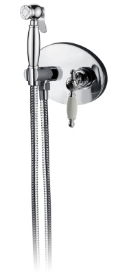 Встраиваемый гигиенический душ AltroBagno Opera 060103 Cr AltroBagnoOpera060103Cr фото в интернет-магазине Русалия