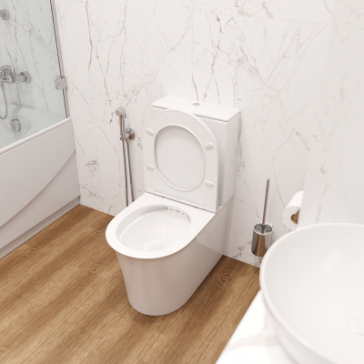 Унитаз AVISIO напольный безободковый  Cerutti SPA CT8459 фото в интернет-магазине Русалия