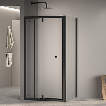 Душевой уголок RGW PA-32B (PA-02B + Z-050-1B) 70х70, стекло - прозрачное, профиль черный фото в интернет-магазине Русалия