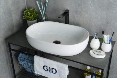 Раковина накладная Gid N9026a фото в интернет-магазине Русалия