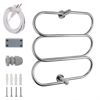 Полотенцесушитель электрический Aura 600*600 Energy фото в интернет-магазине Русалия