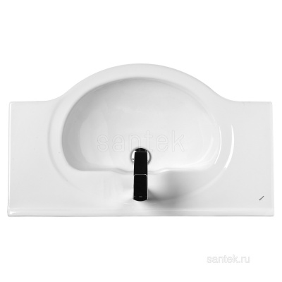 Раковина Santek Сенеж 87 отверстие под смеситель 1WH110265 фото в интернет-магазине Русалия