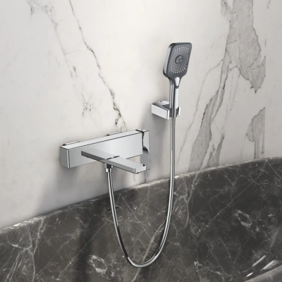 Смеситель для ванны Rose R1002, хром фото в интернет-магазине Русалия