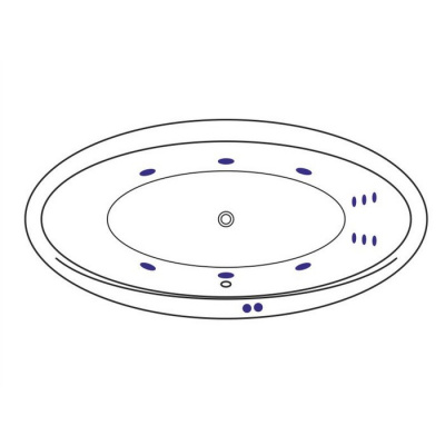 Гидромассажная ванна EXCELLENT Lumina 190x95 "LINE" (бронза) WAEX.LUM19.LINE.BR фото в интернет-магазине Русалия