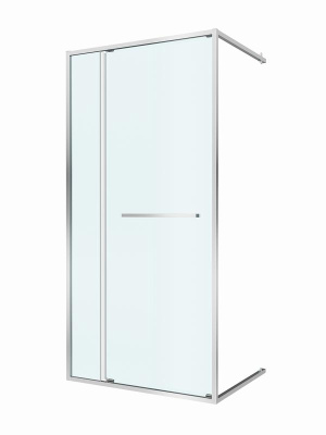 Душевая дверь CEZARES LUX-B-FS-11-100-C-CR фото в интернет-магазине Русалия