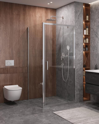 Душевой уголок CEZARES MOLVENO-A-1-100-C-Cr-IV фото в интернет-магазине Русалия