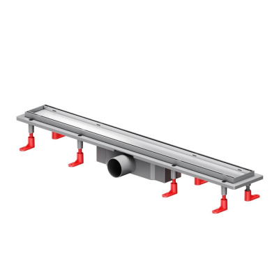 W02SC-U11-070-04SB PrimeFlow Трап для душа линейный универс затвор Tile 70см цвет сталь мат Am.Pm фото в интернет-магазине Русалия