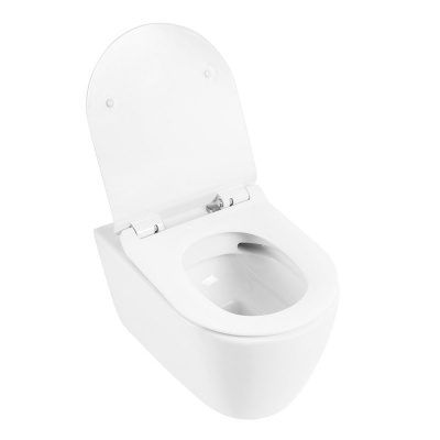 Унитаз подвесной безободковый Marino BB105CHR Belbagno фото в интернет-магазине Русалия