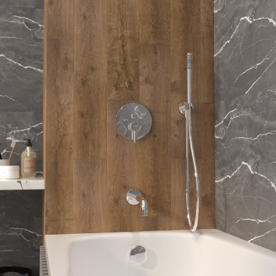 Система для ванны скрытого монтажа WHITECROSS Y YSET06CR (хром) фото в интернет-магазине Русалия