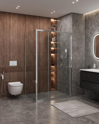 Душевой уголок CEZARES MOLVENO-AHF-31-120/80-C-CR-IV фото в интернет-магазине Русалия