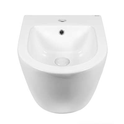 BOND F01-20 Биде подвесное овальное белое с переливом фото в интернет-магазине Русалия