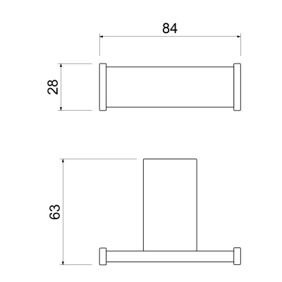 Крючок двойной Timo Torne золото матовое (43012/17) фото в интернет-магазине Русалия