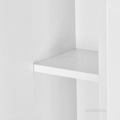 Зеркальный шкаф AQUATON Панда 50 левый белый 1A007402PD01L фото в интернет-магазине Русалия