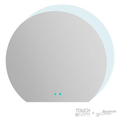 Зеркало со встроенной LED подсветкой, Bluetooth 45010, 108х100 CEZARES фото в интернет-магазине Русалия