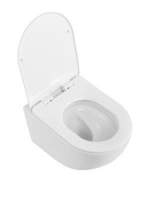 Унитаз подвесной безободковый Marino-TOR BB7026CH-TOR/SC Торнадо с сиденьем-микролифт Belbagno фото в интернет-магазине Русалия