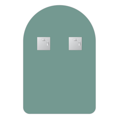 Зеркало настенное Primary EVOFORM 40х60 см, BY 0002 фото в интернет-магазине Русалия