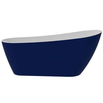 Ванна отдельностоящая акриловая Delice Riviera 170х74 синяя матовая DLR440103Bu фото в интернет-магазине Русалия