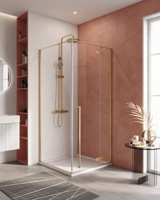 Душевой уголок Cezares LINER-A-1-90-C-BORO-R фото в интернет-магазине Русалия