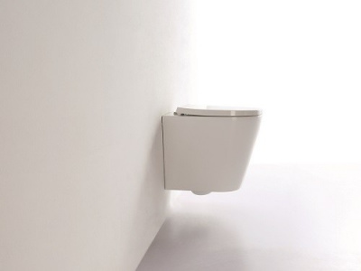 Унитаз подвесной с сиденьем микролифт NS5178 CeramaLux фото в интернет-магазине Русалия