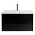 MARINO База под раковину подвесная с двумя выкатными ящиками, Nero Lucido, 900x450x500, MARINO-900-2C-SO-NL-P Belbagno фото в интернет-магазине Русалия