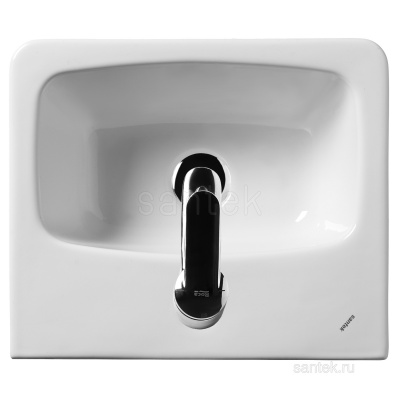 Раковина Santek Нео 40 отверстие под смеситель 1WH302183 фото в интернет-магазине Русалия