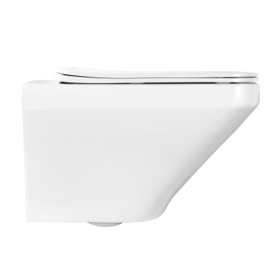 BOND F11-10 Унитаз подвесной безободковый с сиденьем с микролифтом фото в интернет-магазине Русалия