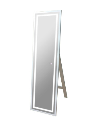 Зеркало с подсветкой Norden White напольное 490x1650 ЗЛП1401 Continent фото в интернет-магазине Русалия