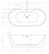Акриловая ванна ABBER AB9299-1.5 150х70х60 см фото в интернет-магазине Русалия