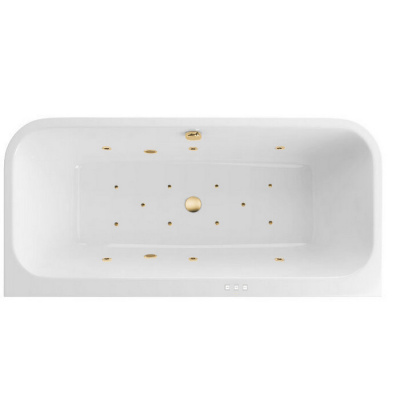 Гидромассажная ванна EXCELLENT Arana 180x85 "RELAX" (золото) WAEX.ARA18.RELAX.GL фото в интернет-магазине Русалия