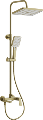 Душевая система BELZ золотой (B24715-5) фото в интернет-магазине Русалия