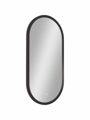 Зеркало с подсветкой Delia Grey 400х800 двойная посветка на один сенсор (внутренняя и внешняя) ЗЛП3824 Continent фото в интернет-магазине Русалия