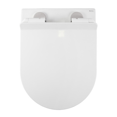 BOND F03-10 Унитаз подвесной безободковый с сиденьем с микролифтом фото в интернет-магазине Русалия