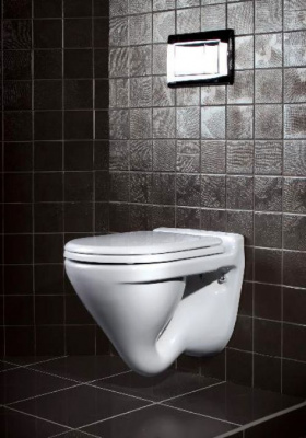 Унитаз подвесной Attica с сиденьем микролифт ATCSLWH0104 Sanita Luxe фото в интернет-магазине Русалия