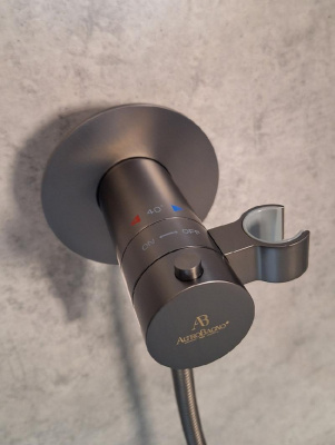 Гигиенический душ с термостатом BM 060404 GrMt AltroBagno фото в интернет-магазине Русалия