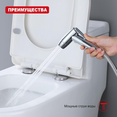 Гигиенический набор Raglo R460.50, хром фото в интернет-магазине Русалия