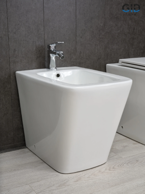 Биде напольное Gid BDN-54 21108 белый 54.5x36.5x41.5 фото в интернет-магазине Русалия