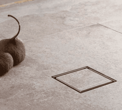 Точечный трап Pestan Confluo Standard 15х15 Ceramic Gold (13000121) фото в интернет-магазине Русалия