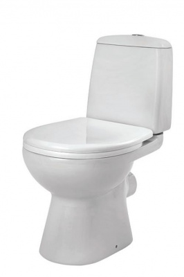 Унитаз - компакт с сиденьем микролифт Цезарь 1WH301746 Сантек фото в интернет-магазине Русалия