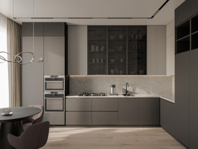 245 BERKANA подст.монтаж 1-чаш 305*455 antracite Rivelato фото в интернет-магазине Русалия