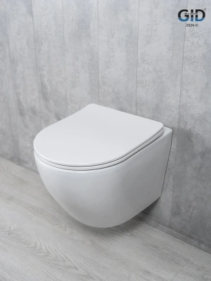 Унитаз подвесной Tornado Gid Tr2122TF 62258Y белый 49x36x36 фото в интернет-магазине Русалия