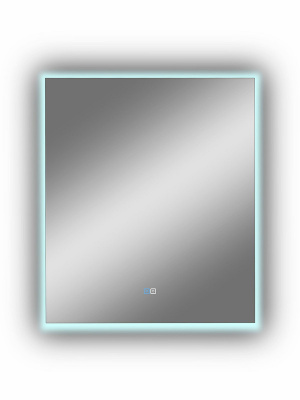 Зеркало с подсветкой Trezhe 600x700 открытая подсветка, антизапотевание ЗЛП3282 Continent фото в интернет-магазине Русалия