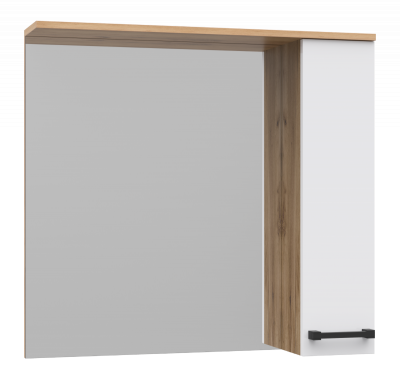 Зеркальный шкаф Крафт 80 правый П-Кра-02080-011П Misty фото в интернет-магазине Русалия