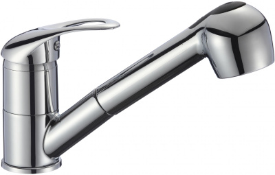 Смеситель для кухни с выдвижной лейкой FM6003 Fmark фото в интернет-магазине Русалия