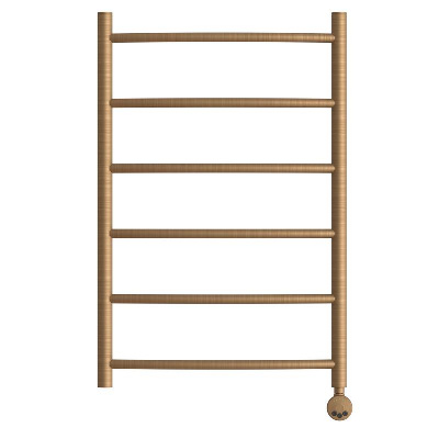 Полотенцесушитель электрический Point Афина PN04158BRE П6 500x800 левый/правый, бронза фото в интернет-магазине Русалия