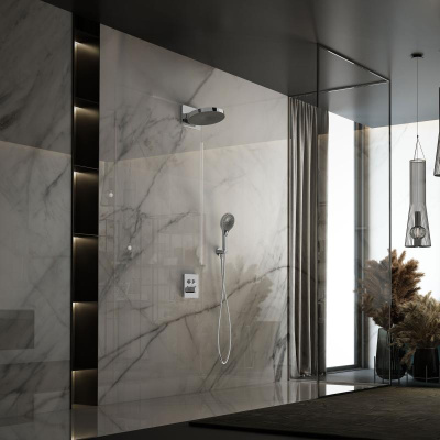 Душевой комплект Inspire VSFW-3I21T1CH встраиваемый, термостатический, 2 режима, хром Vincea фото в интернет-магазине Русалия