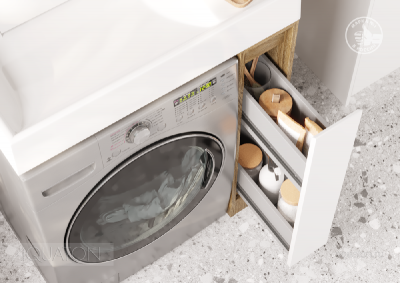 Тумба под раковину AQUATON Лондри 20 Дуб Кантри без фасада 1A267101LHDY0 фото в интернет-магазине Русалия