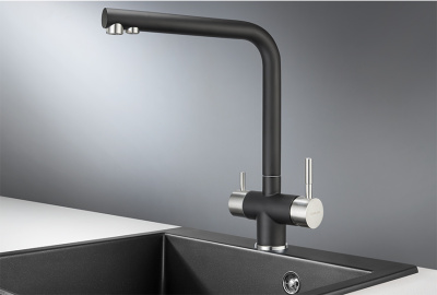 Смеситель для кухни GRANULA (2305, ТУРМАЛИН) фото в интернет-магазине Русалия