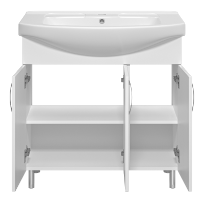 Тумба Изео 85 с раковиной Днепрокерамика Изео 85 Misty фото в интернет-магазине Русалия