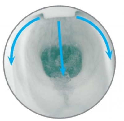 Унитаз безободковый с сиденьем-микролифт Carina Clean On KO-CAR011-3/5-COn-DL Cersanit фото в интернет-магазине Русалия